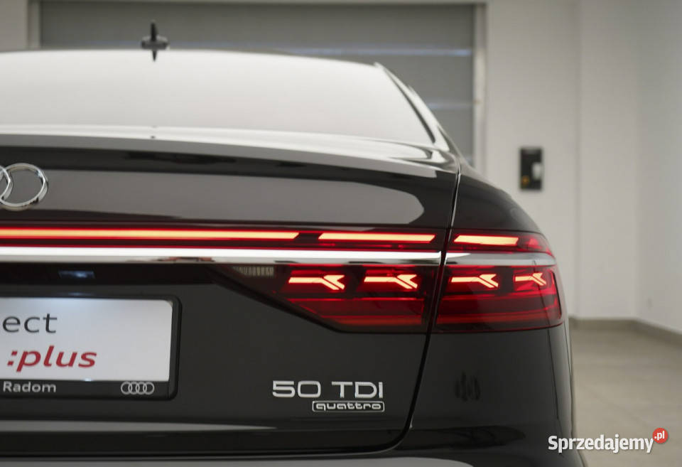 Audi A8 50 TDI Quattro HDMatrix BO ACC Oś Kielce