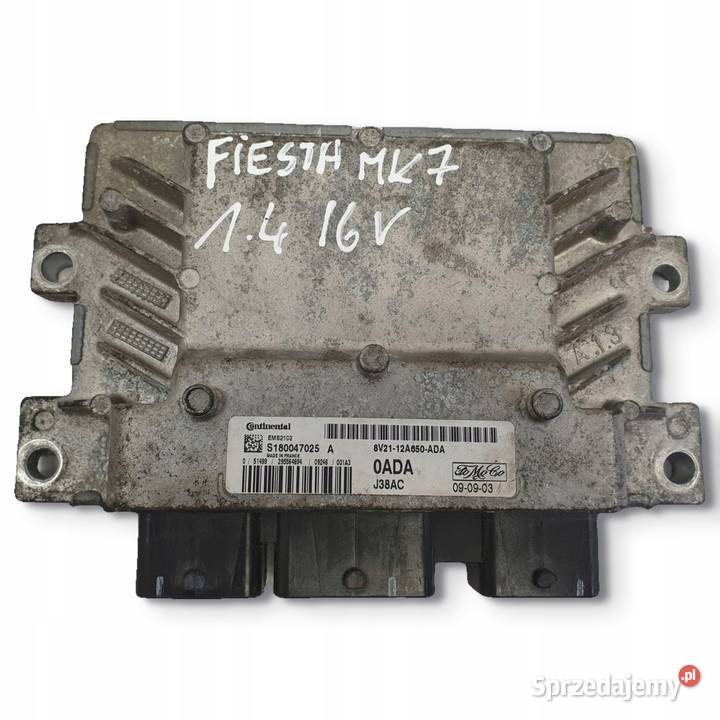 Ford Fiesta MK7 14 16V STERWONIK SILNIKA Chełm