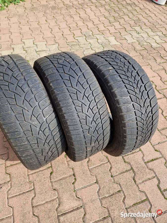 3 Dunlop winter sport 225 55 17 Opony Czarnożyły