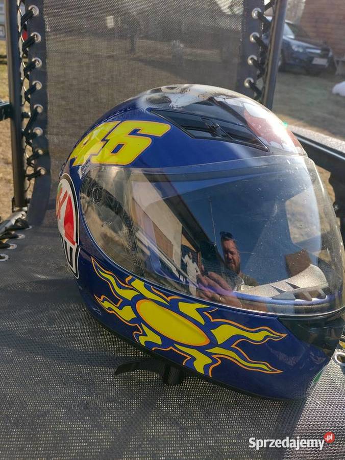 Kask AGV K3 ROSSI rozmiar L Siemień