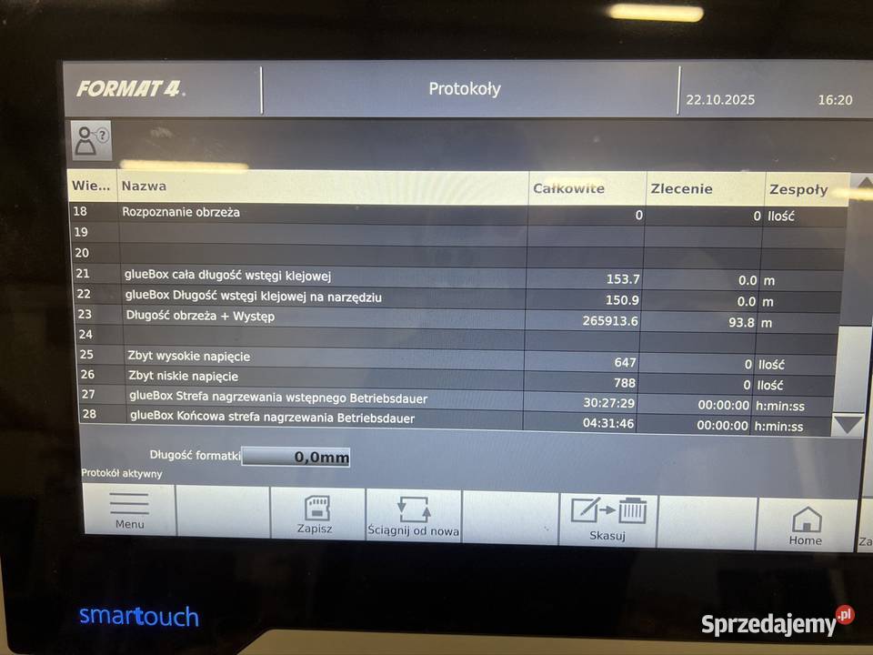 Oklejarka Felder Tempora F600 6006 GlueBox Czechowice-Dziedzice