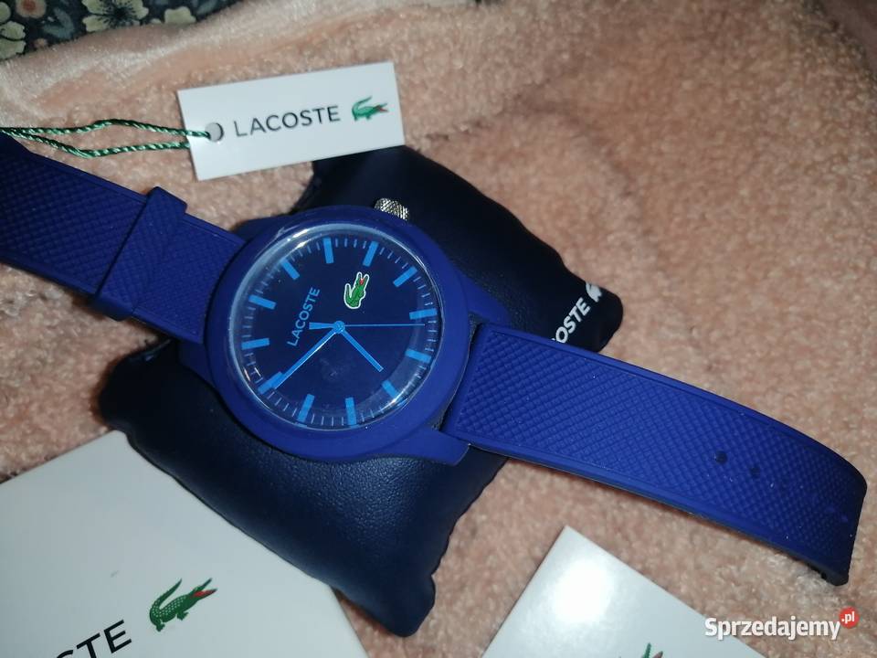 Zegarek Lacoste NOWY z metką pudełkiem itd folią