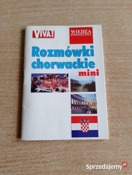 ROZMÓWKI CHORWACKIE mini wersja kieszonkowa do wielkopolskie Złotniki