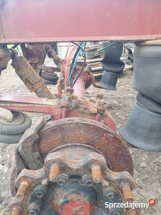 Oś naczepy ROR Mercedes Schmitz ciężarowe Nieszawa