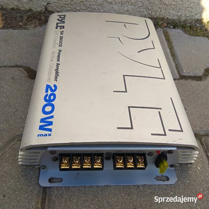 Pyle SA 2600X Wzmacniacz samochodowy 290 W20A Ilość kanałów 2 Świebodzice
