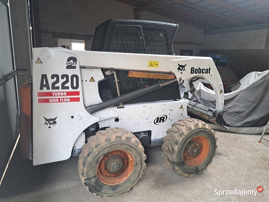 mini ładowarka BOBCAT 220Aduża1T i koparka podlaskie