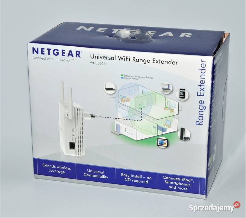 Netgear wzmacniacz sygnału Wifi WLAN extender Warszawa