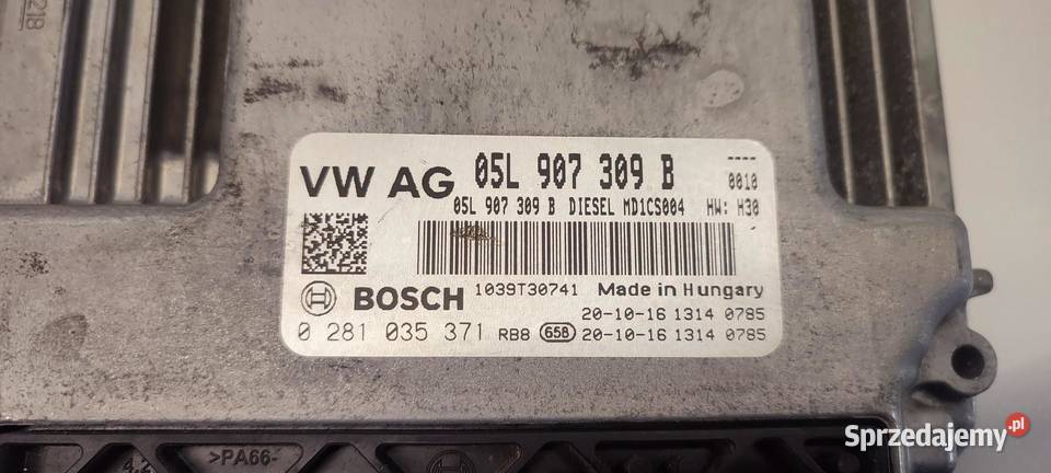 VW TIGUAN II STEROWNIK KOMPUTER SILNIKA DTSB sprzedam