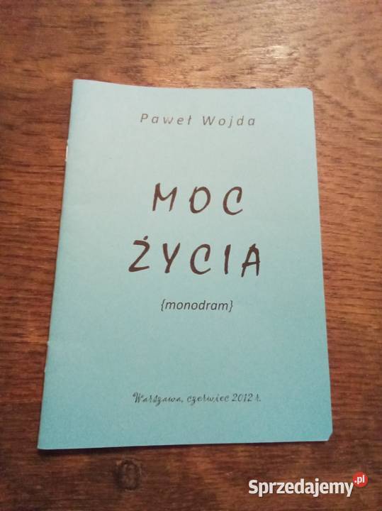 Moc życia Wojda Warszawa sprzedam