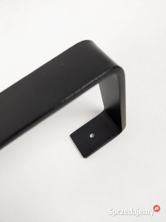 Wieszak uchwyt ręcznikowy 40 metalowy czarn Akcesoria łazienkowe Kraków