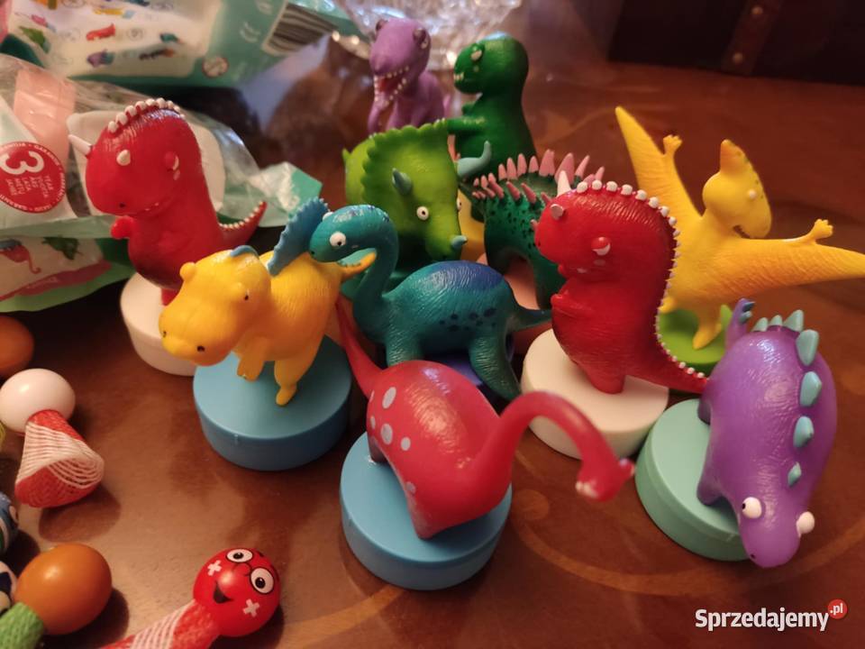 lidlozaury dinozaury pieczątki 33 sztuki plus Gorzów Wielkopolski
