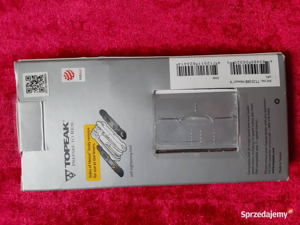 Klucz Topeak Hexus II 16funkcyjny Klucz