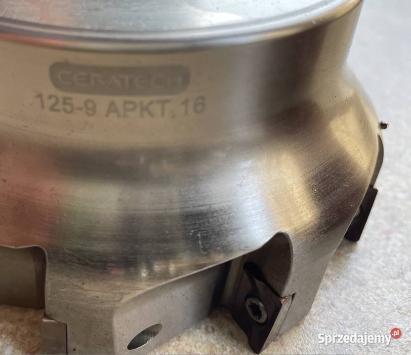 Głowica frezarska 1259 APKT16 CERATECH fi 125 Czarnożyły