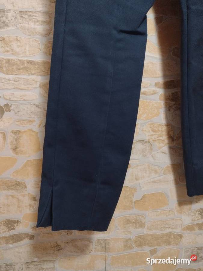 40L ZARAGranatowe spodnie biznesowecygaretki z małopolskie Kraków sprzedam