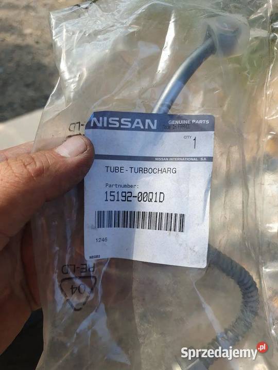 przewód olejowy turbo turbiny Nissan QASHQAI J10 osobowe sprzedam