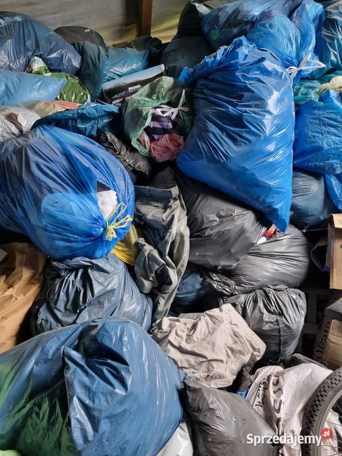 Ubrania na kilogramy hurt Witnica sprzedam