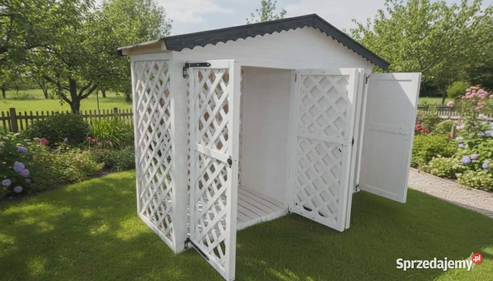 Domek z drewutnią sprzedam