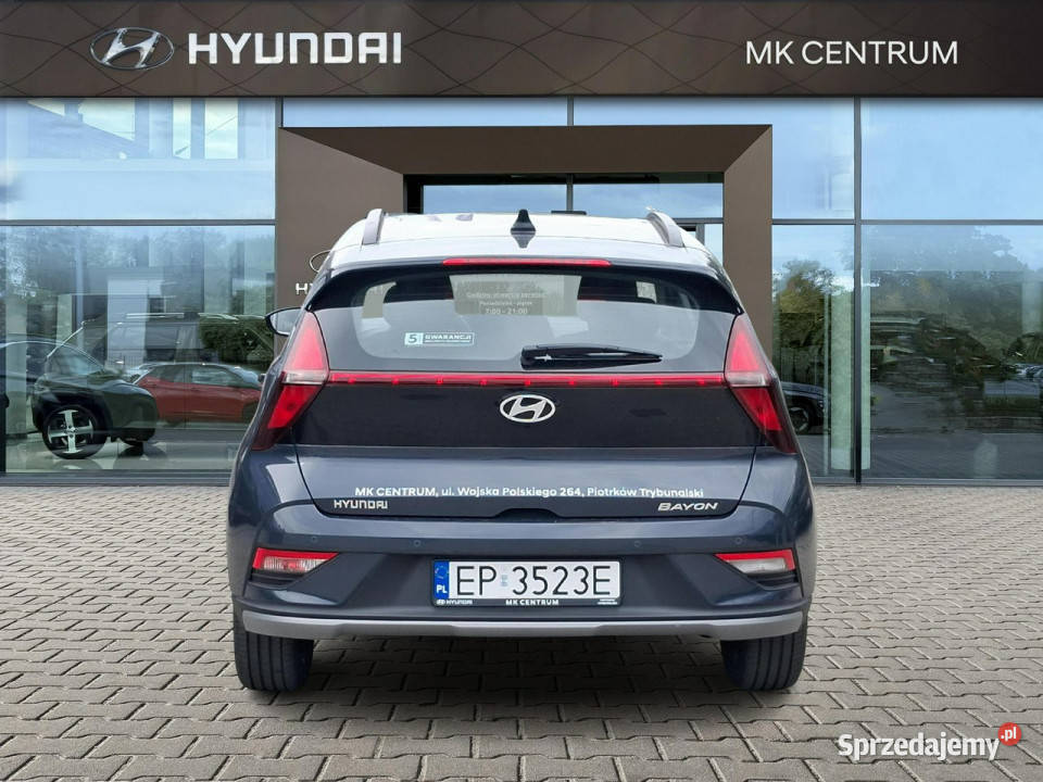 Hyundai Bayon 12 MPI 5MT 79 Smart Tech DEMO asystent pasa ruchu Piotrków Trybunalski sprzedam