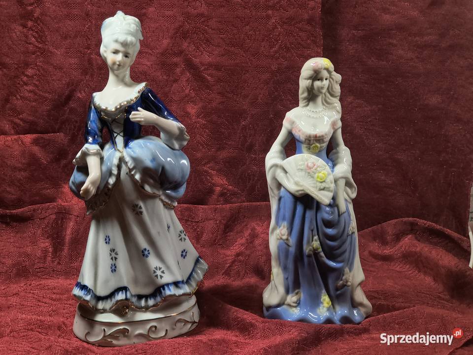 Dwie piękne porcelanowe figurki Rzeszów sprzedam