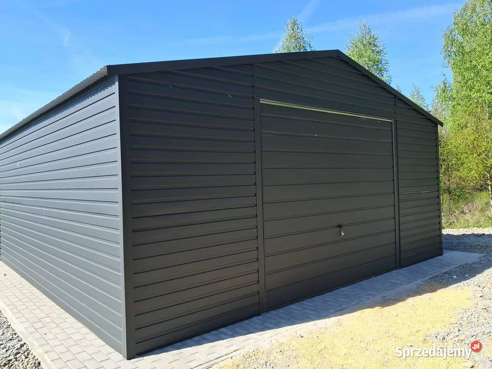 Garaż blaszany 6x6 Wzmocniony PROFILAMI śląskie Rybnik