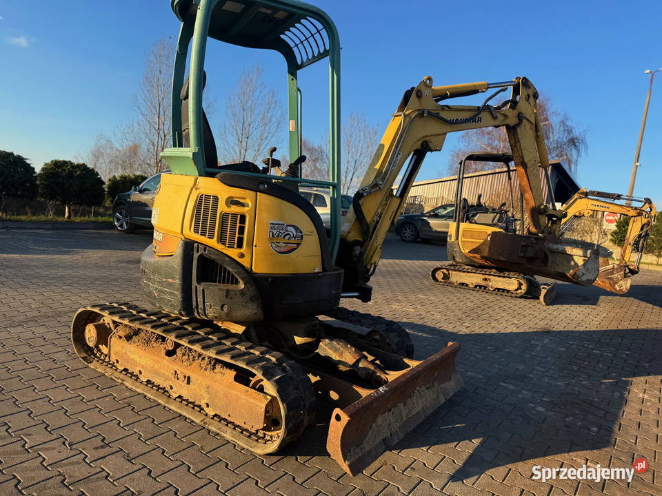 minikoparka YANMAR VIO254 waga 2700 przebieg Działoszyn