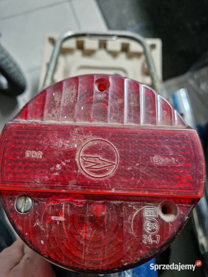 Simson tylni błotnik lampa bagażnik nie wsk wfm Wola Dębińska sprzedam