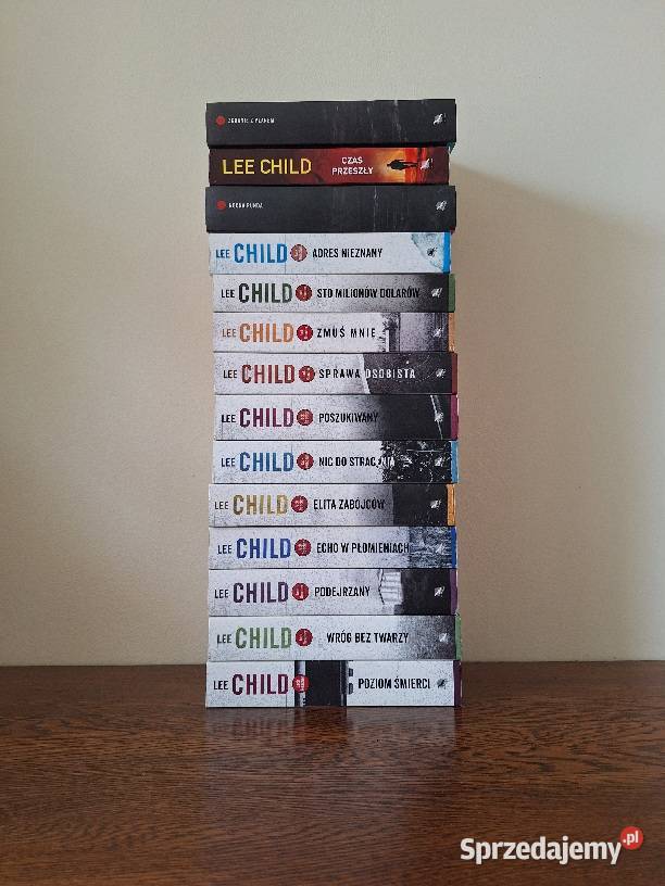 Lee Child Jack Reacher zestaw 14 ksiązek Pozostałe Pruszków