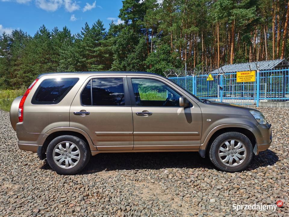 Honda CRV 22 CDTi 2006 Executive Salon Polska Rok produkcji 2006 mazowieckie Pomiechówek