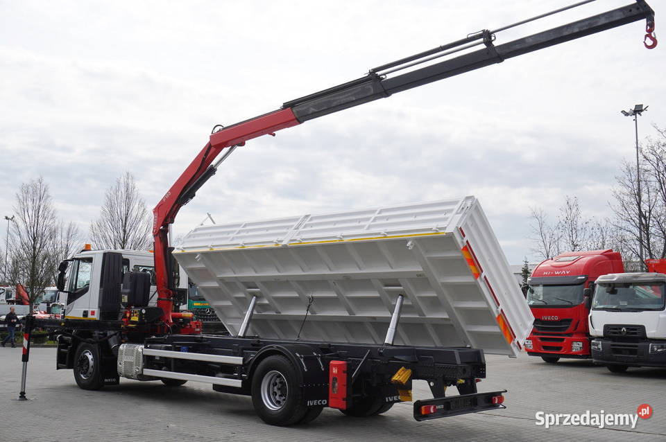 Iveco Stralis 19310 Wywrotka 2stronna Fassi biały Wywrotki Kraków