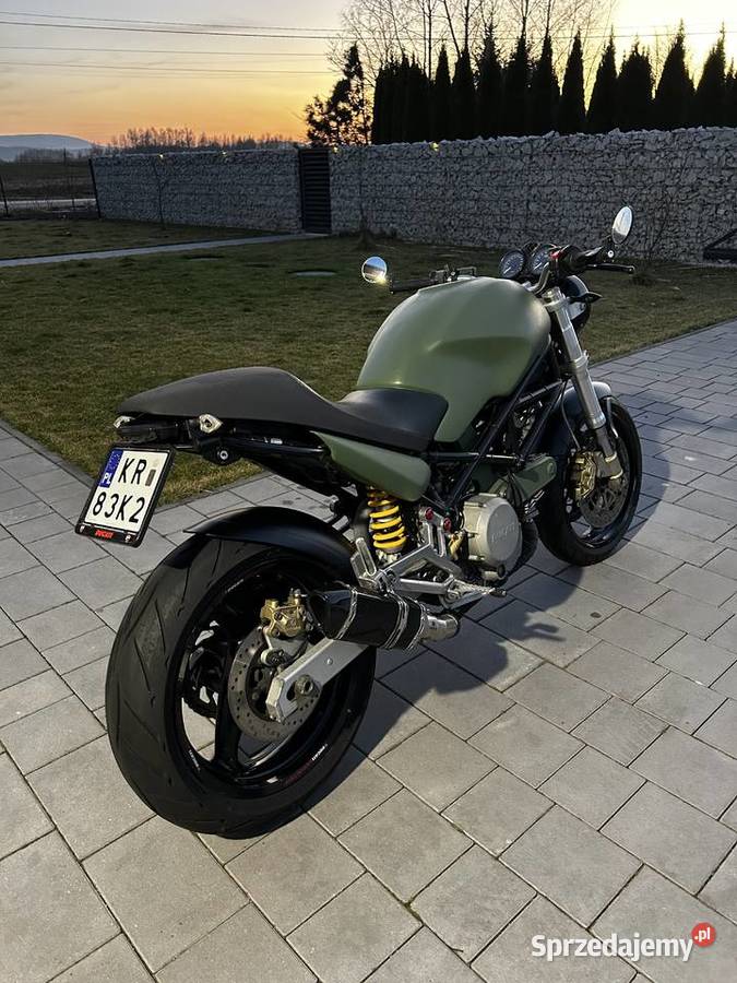 Ducati Monster 620 2004 36800mil Rok produkcji 2004 Gdów sprzedam