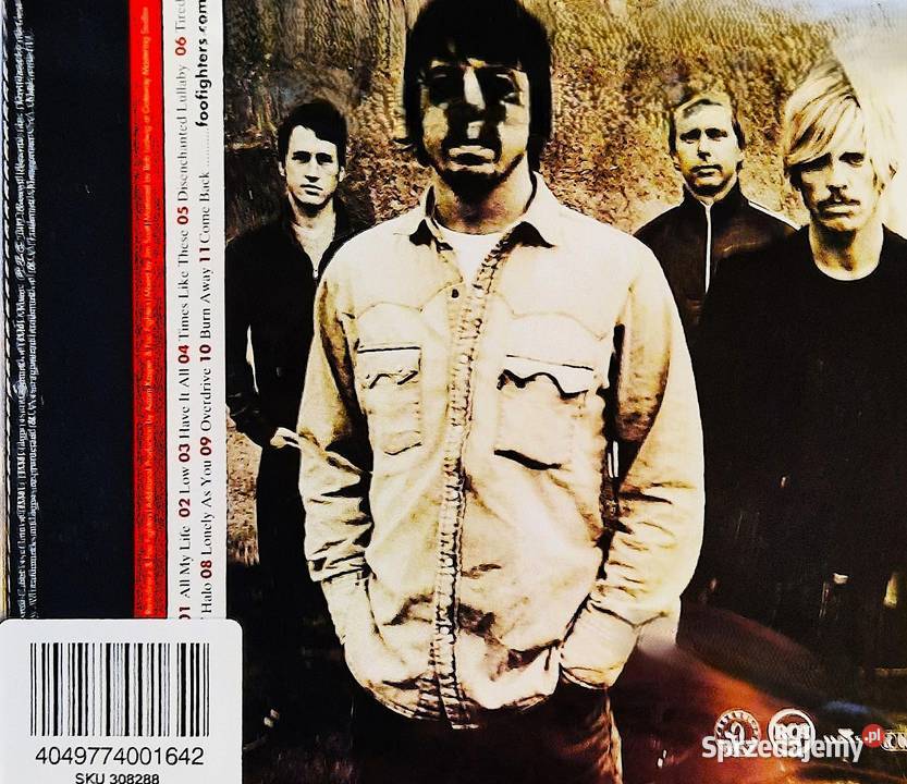 Album CD FOO FIGHTERS Album One by One rock Gliwice sprzedam