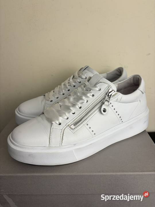 Skórzane buty Kennel Schmenger Calf Bianco Opole