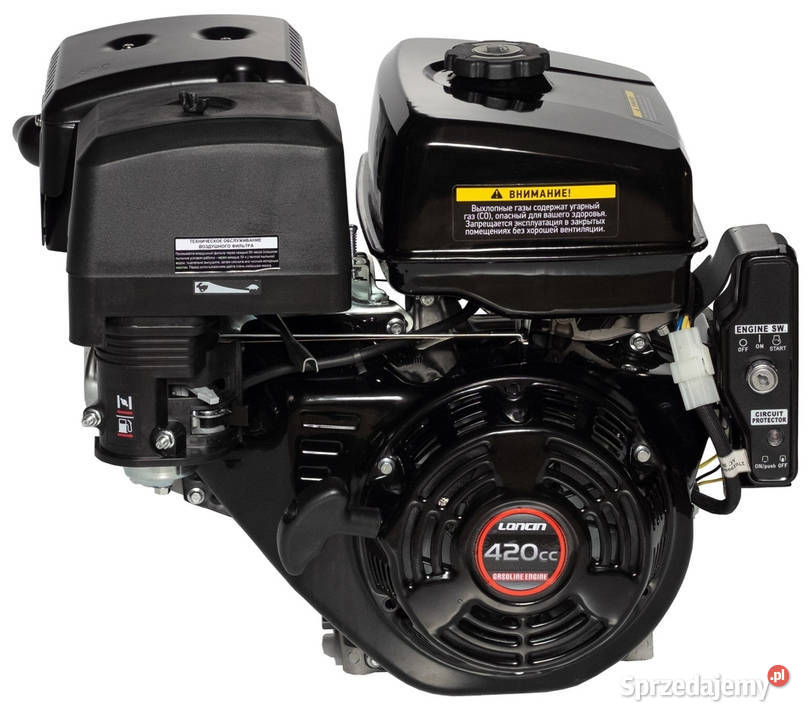 SILNIK LONCIN G420FDA Z ROZRUSZNIKIEM SPALINOWY Opalenica