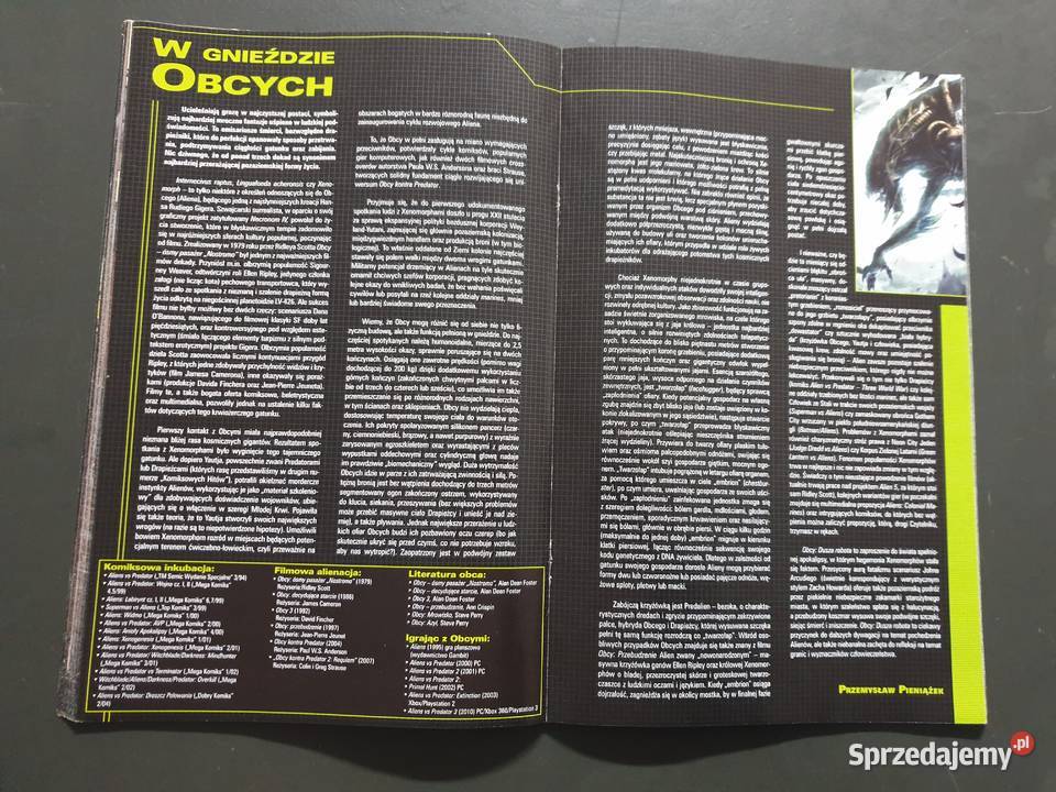 Aliens Obcy Komiksowe Hity 12011 3 Rok wydania 2011 pomorskie Gdynia