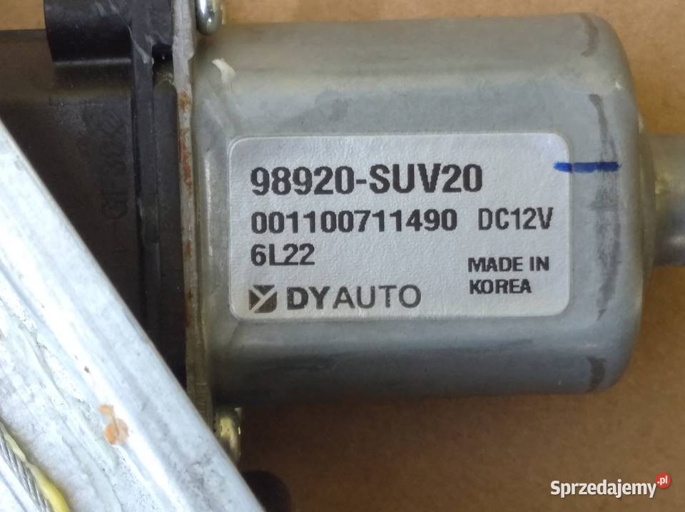 Opel Mokka podnośnik mechanizm szyby silniczek Jarocin sprzedam