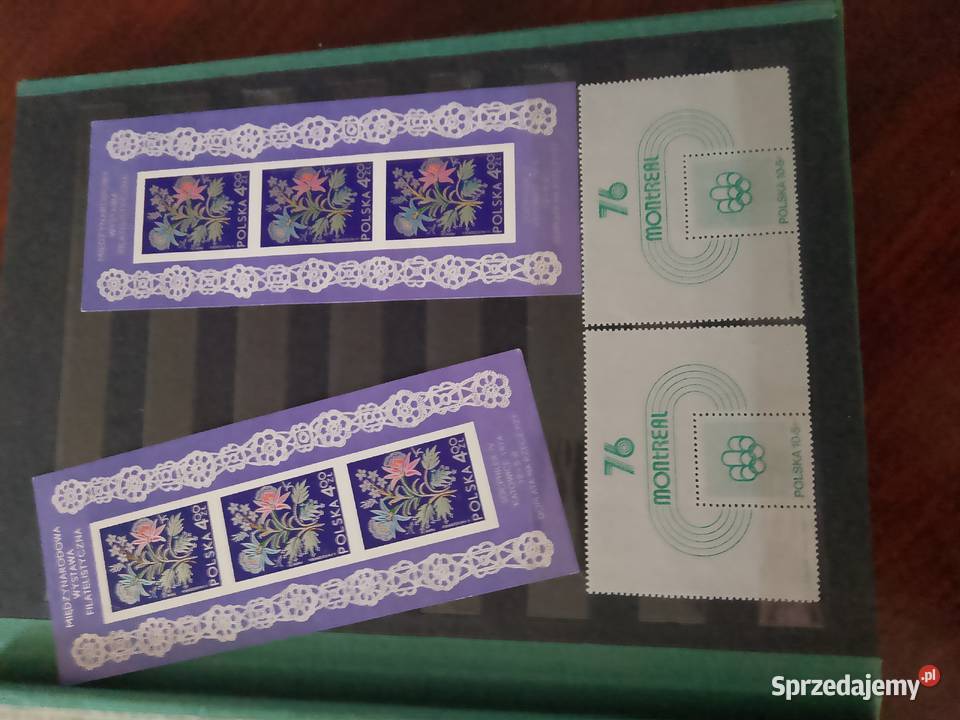 2 Klasery pełne znaczków PRL