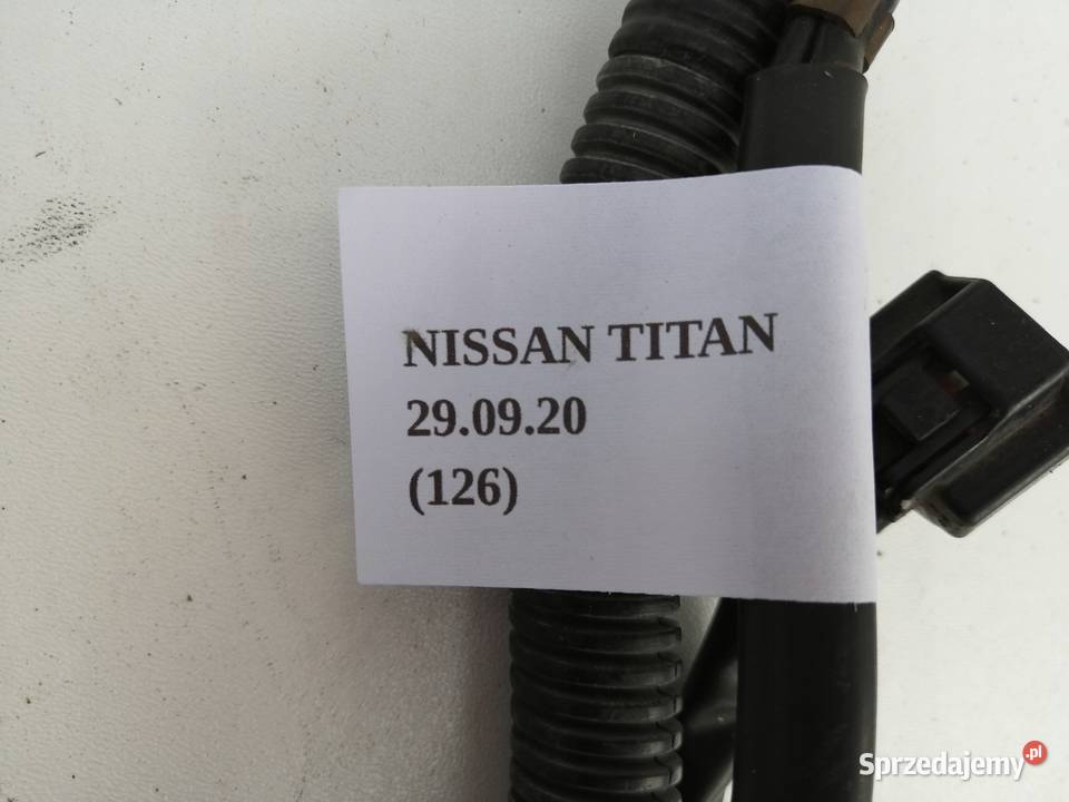 KABEL RURA PRZEWODY AKUMULATORA NISSAN TITAN wielkopolskie Nowy Tomyśl