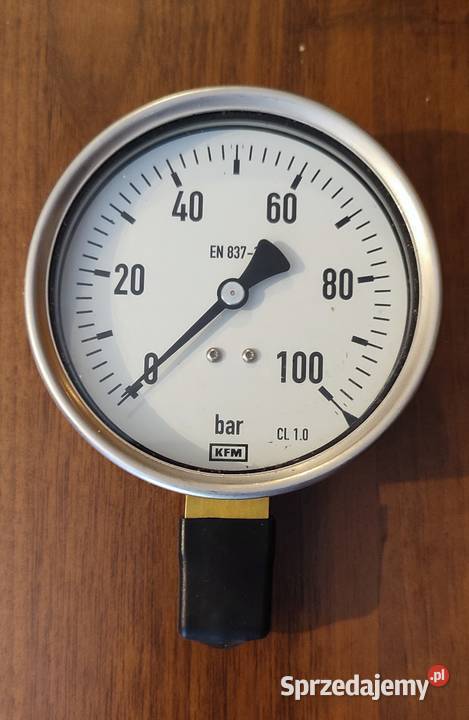 Manometr 0 – 100 bar (10MPa) Typ: 212.20.100 Rybnik - Sprzedajemy.pl