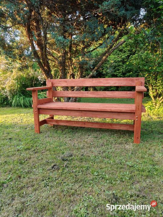 SPRZEDAM DREWNIANĄ ŁAWKĘ Dom i Ogród Zubowice