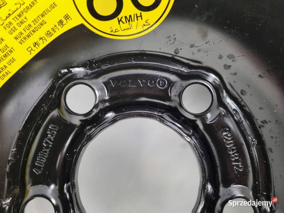 KOŁO DOJAZDOWE 12580 R17 9209872 5x108 Chełm