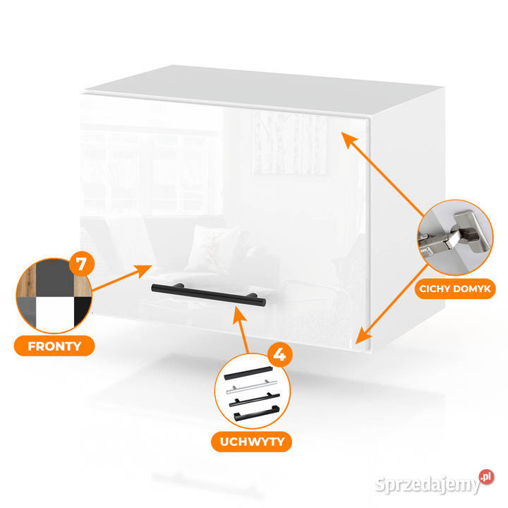 Szafka Kuchenna Wisząca Okapowa Modulowa 50 warmińsko-mazurskie