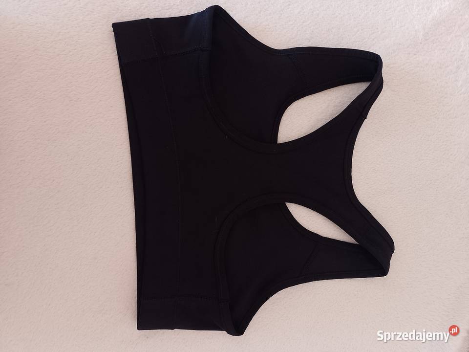 36S NIKECzarny top fitness bokserka sportowa Nike