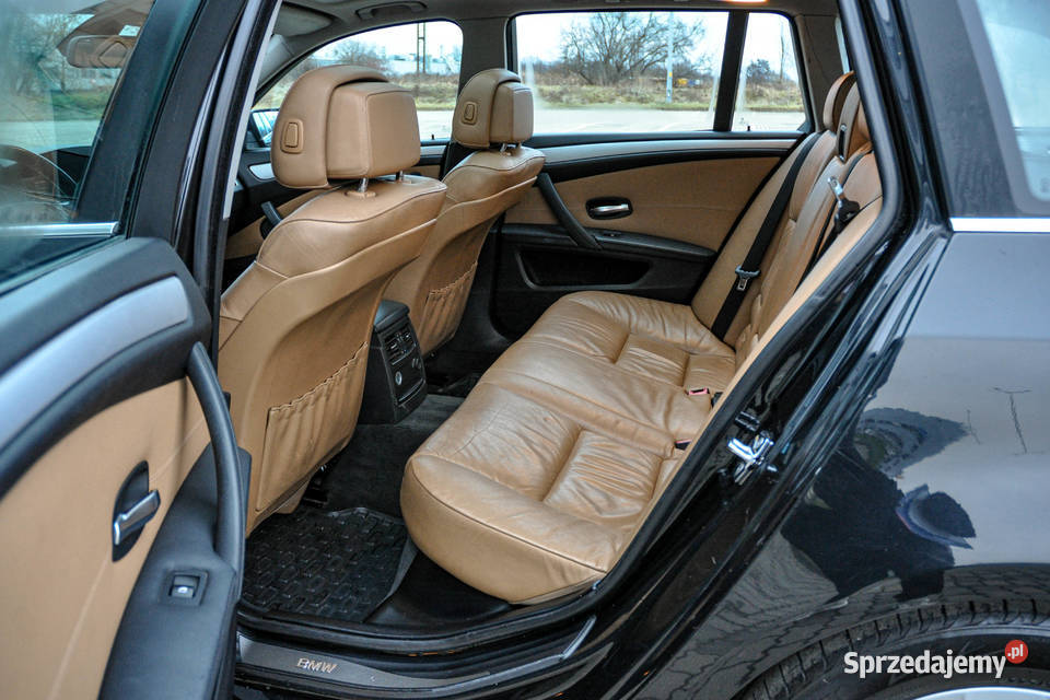 BMW Seria 5 Automat Lift 2009 r Skóry nieuszkodzony dolnośląskie Wrocław