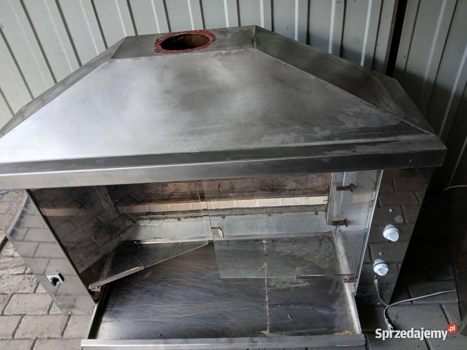 Rożen gazowy 3 bagnety szklane drzwi Gniezno