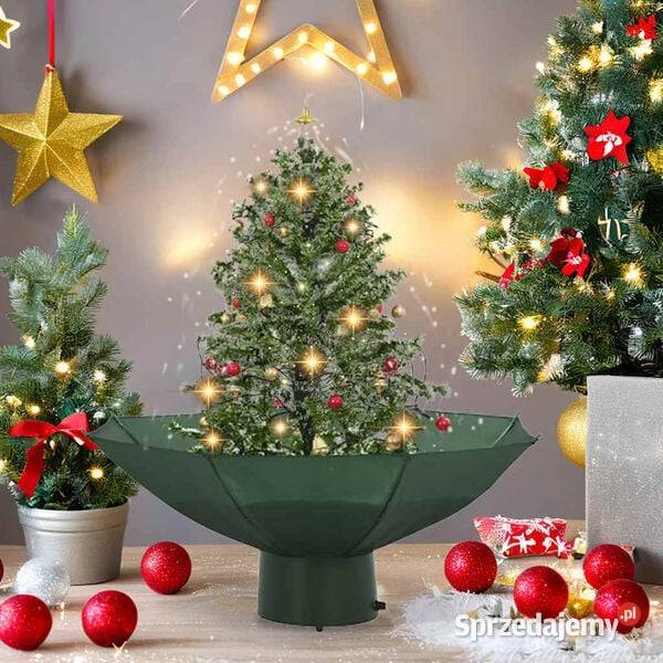 vidaXL Choinka sypiąca śniegiem podstawa