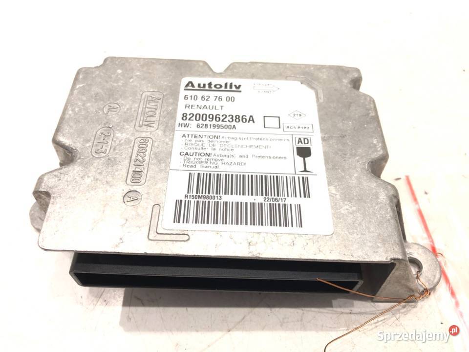 SENSOR AIRBAG RENAULT MEGANE II 8200962386A 0312