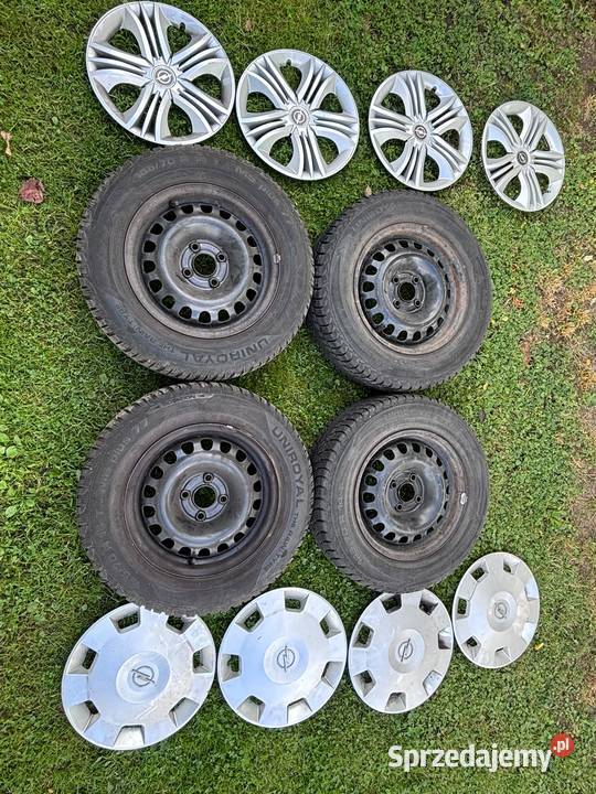 Koła zimowe z kołpakami Uniroyal MS Plus 77 Samochodowe Łagów