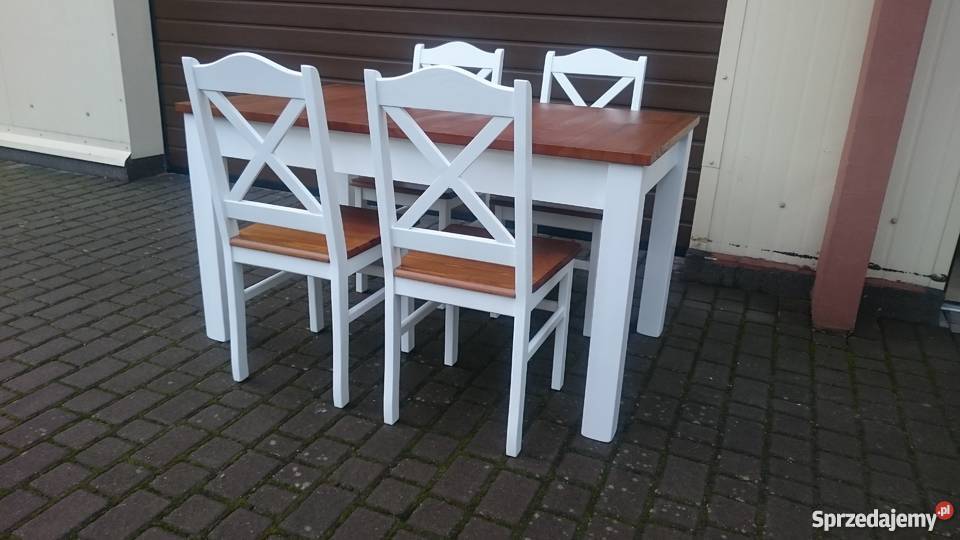 Krzesło skandynawskie prowansalskie krzyż pomorskie Starogard Gdański sprzedam