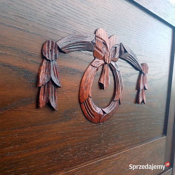 Oryginalna Secesyjna Serwantka Witryna wielkopolskie sprzedam