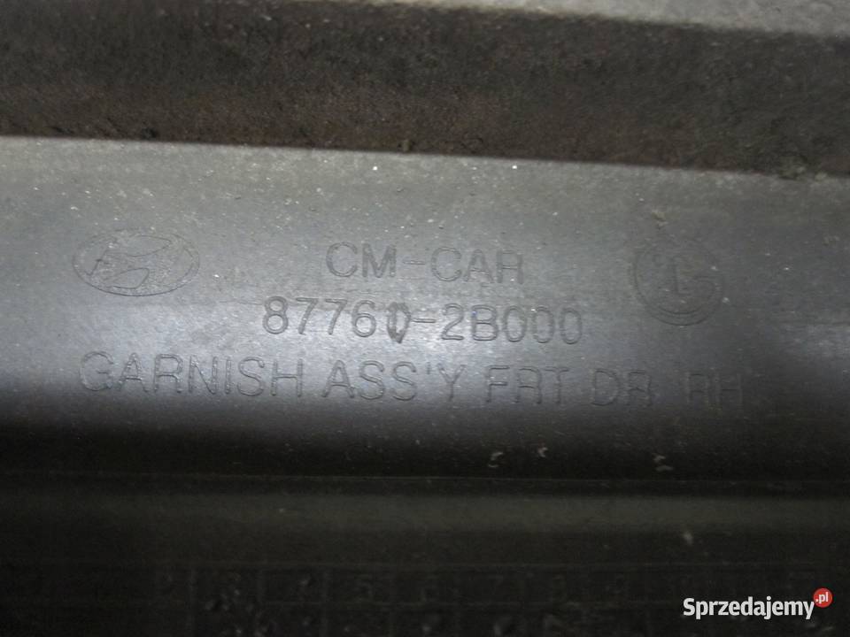 HYUNDAI SANTA FE II 06r listwa ozdobna drzwi osobowe